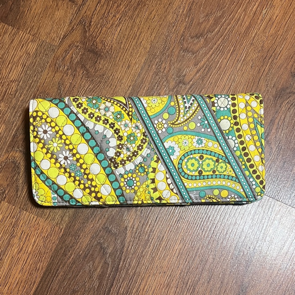 Vintage Vera Bradley Paisley Women's Clutch Wallet